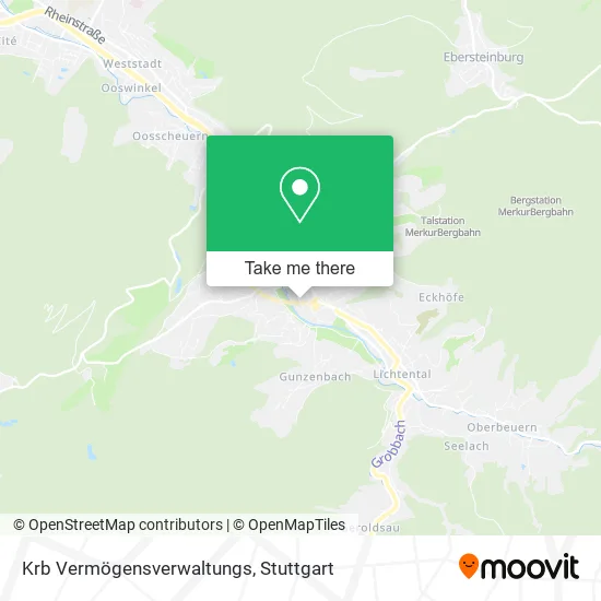Карта Krb Vermögensverwaltungs