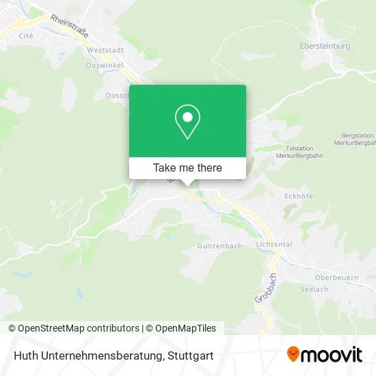 Карта Huth Unternehmensberatung
