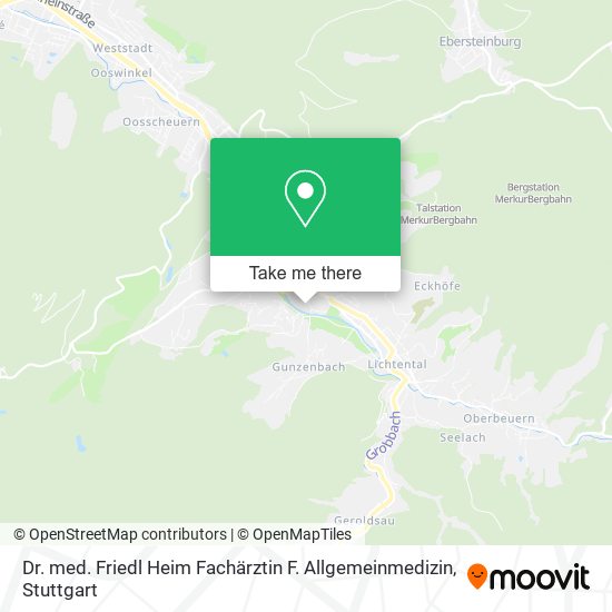 Dr. med. Friedl Heim Fachärztin F. Allgemeinmedizin map