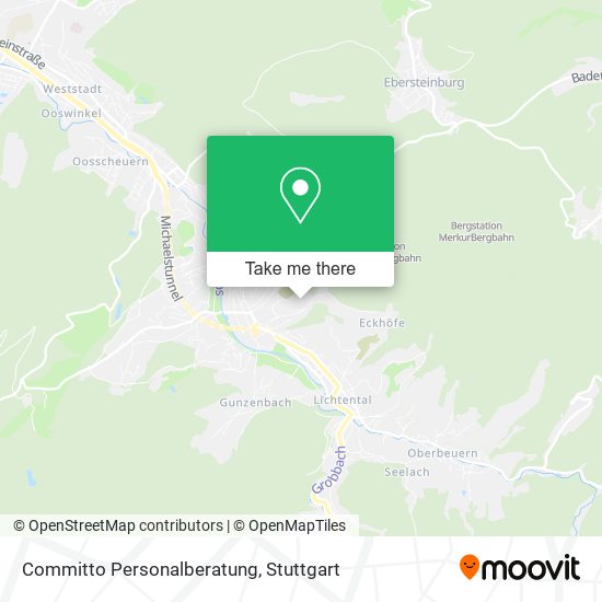 Committo Personalberatung map