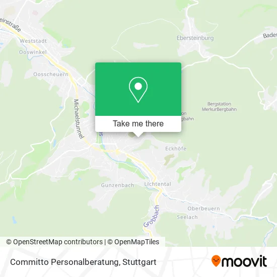 Карта Committo Personalberatung