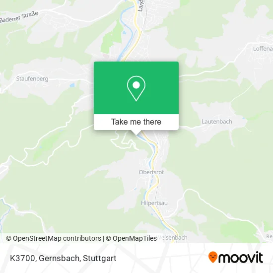 Карта K3700, Gernsbach