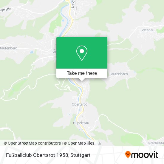 Fußballclub Obertsrot 1958 map
