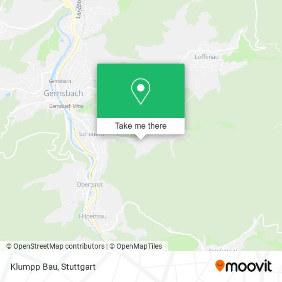 Карта Klumpp Bau