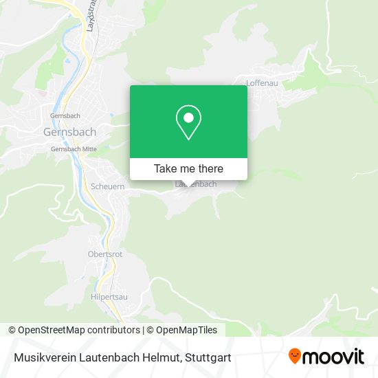 Musikverein Lautenbach Helmut map