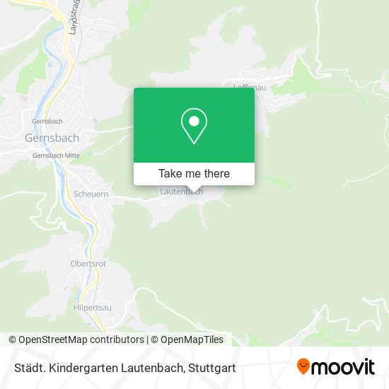 Städt. Kindergarten Lautenbach map