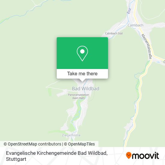 Evangelische Kirchengemeinde Bad Wildbad map