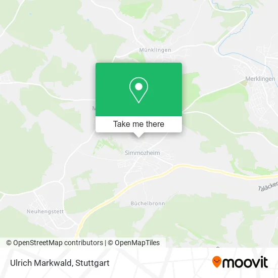 Карта Ulrich Markwald