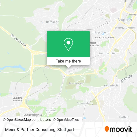 Карта Meier & Partner Consulting