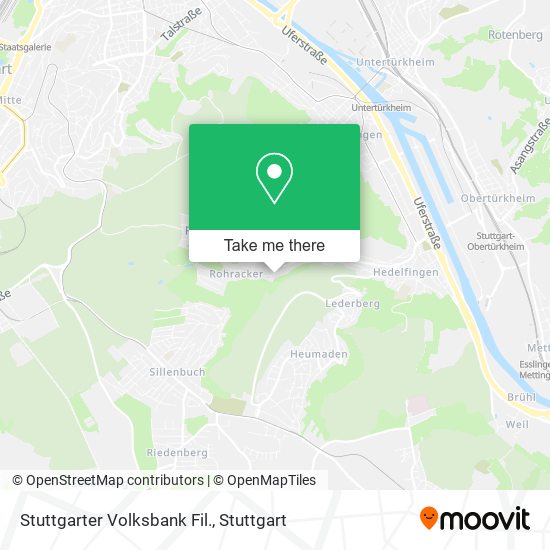 Карта Stuttgarter Volksbank Fil.