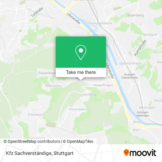 Kfz Sachverständige map