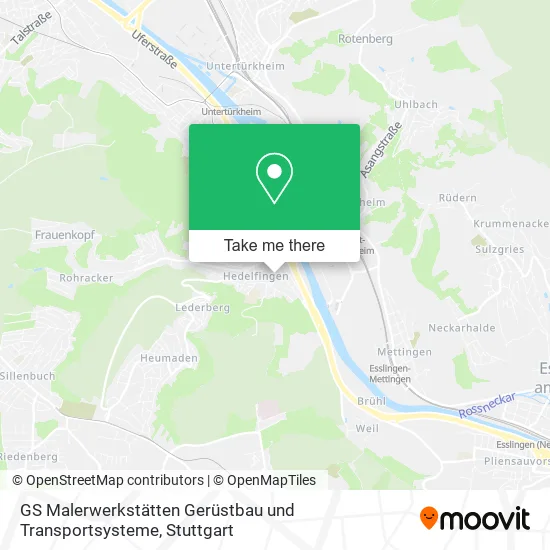 Карта GS Malerwerkstätten Gerüstbau und Transportsysteme