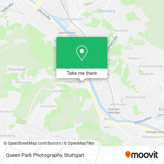 Queen Park Photography map