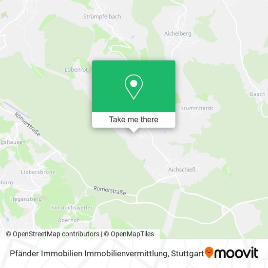 Pfänder Immobilien Immobilienvermittlung map