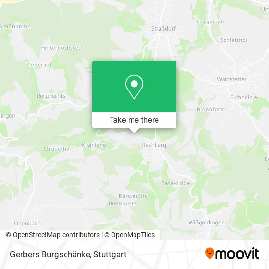 Карта Gerbers Burgschänke