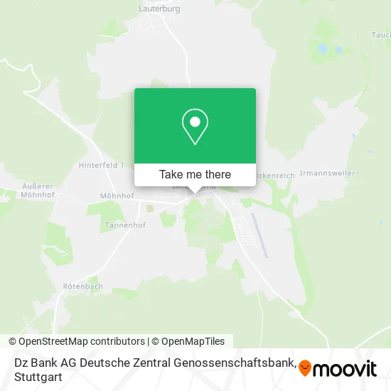 Карта Dz Bank AG Deutsche Zentral Genossenschaftsbank