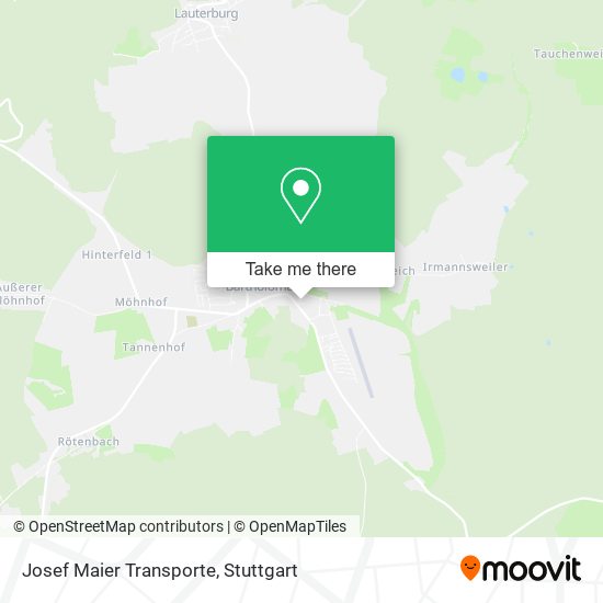 Josef Maier Transporte map