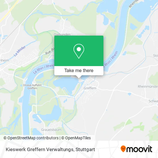 Карта Kieswerk Greffern Verwaltungs