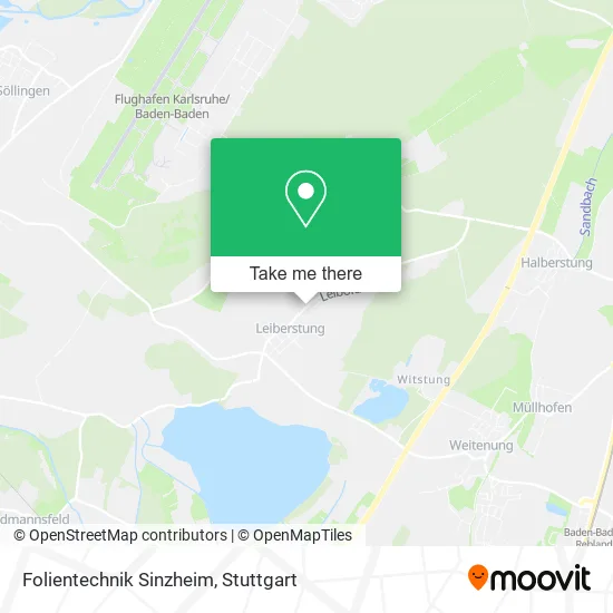 Карта Folientechnik Sinzheim