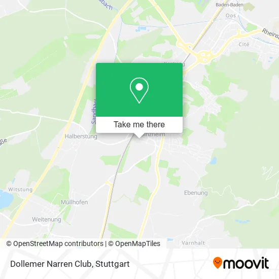 Карта Dollemer Narren Club