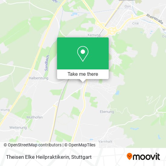 Theisen Elke Heilpraktikerin map
