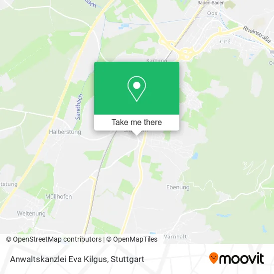 Карта Anwaltskanzlei Eva Kilgus