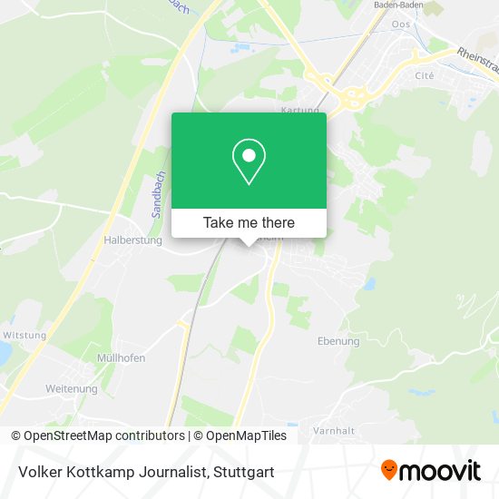 Volker Kottkamp Journalist map