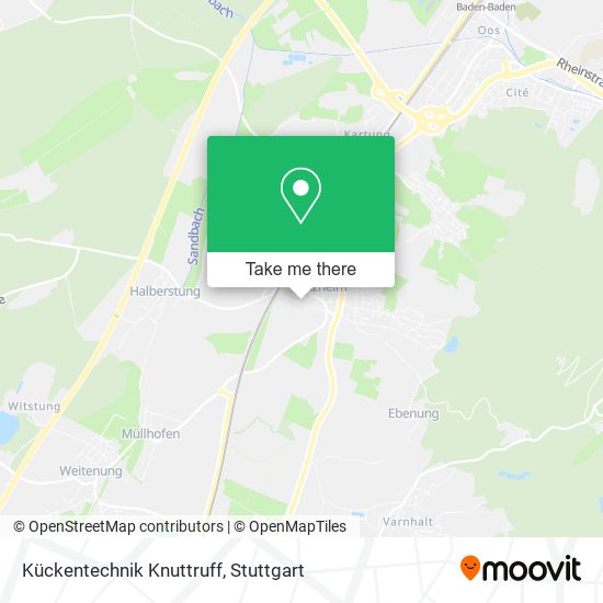 Kückentechnik Knuttruff map