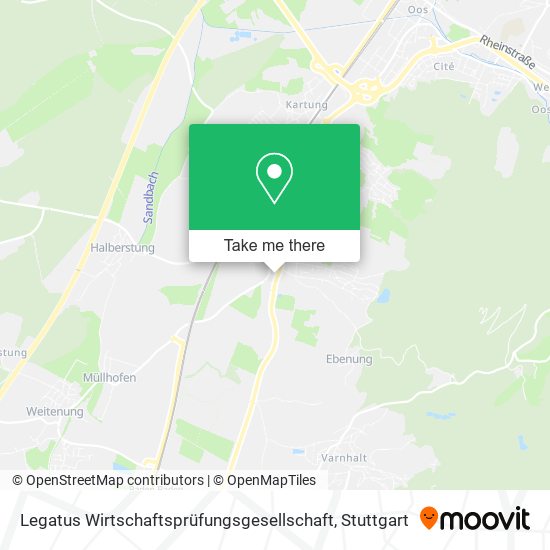Legatus Wirtschaftsprüfungsgesellschaft map