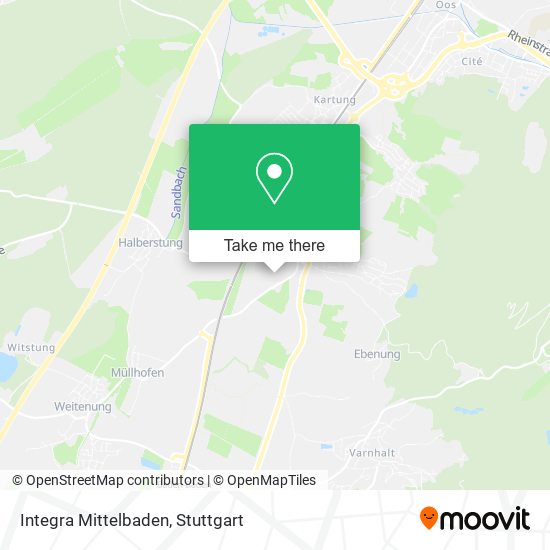 Карта Integra Mittelbaden