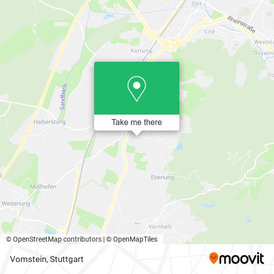 Карта Vomstein