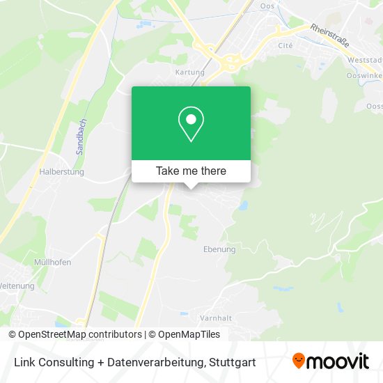 Link Consulting + Datenverarbeitung map