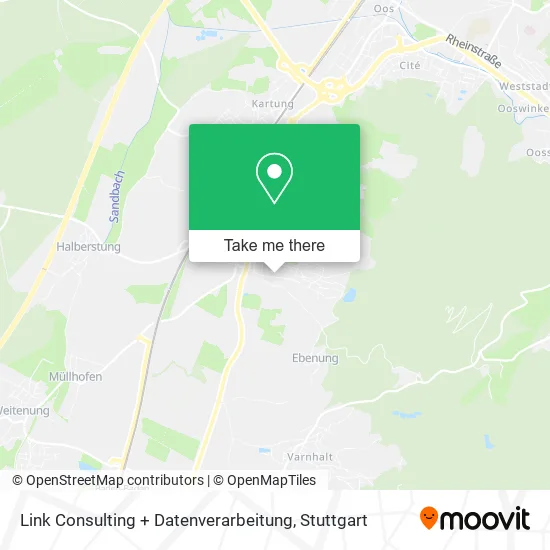 Карта Link Consulting + Datenverarbeitung