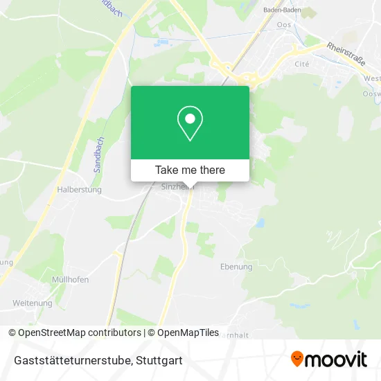 Карта Gaststätteturnerstube