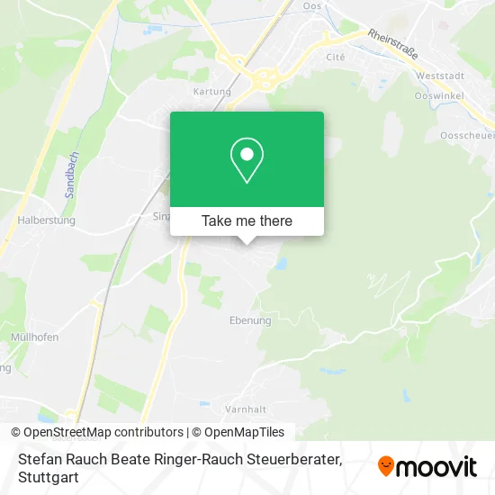Карта Stefan Rauch Beate Ringer-Rauch Steuerberater