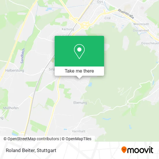 Карта Roland Beiter