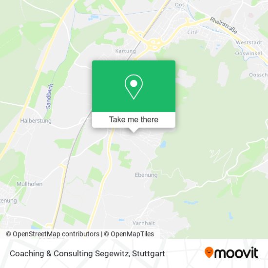 Coaching & Consulting Segewitz map