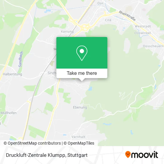 Druckluft-Zentrale Klumpp map