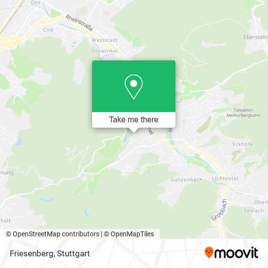 Карта Friesenberg