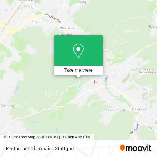 Карта Restaurant Obermaier