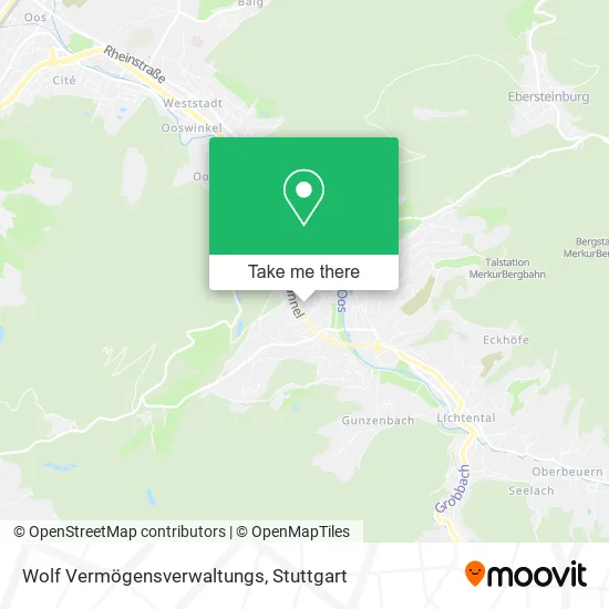 Карта Wolf Vermögensverwaltungs
