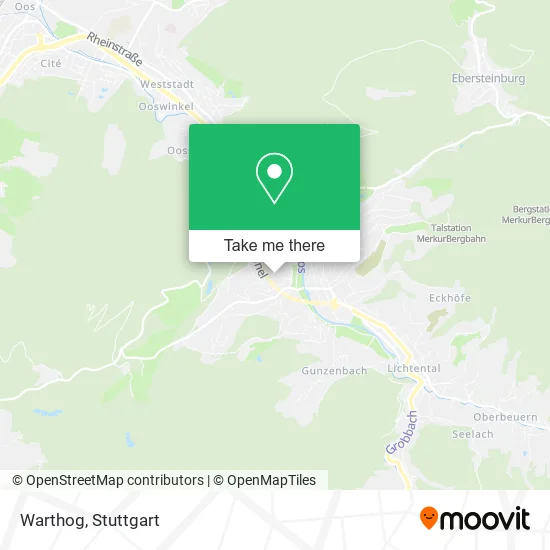 Карта Warthog