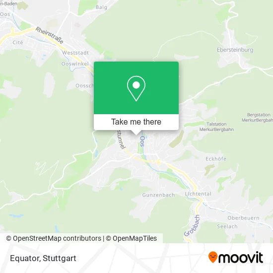 Карта Equator