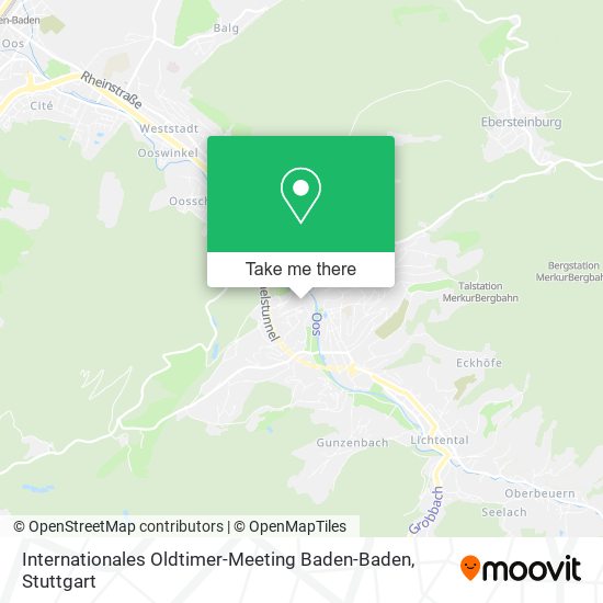 Internationales Oldtimer-Meeting Baden-Baden map