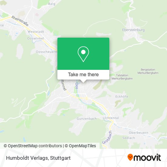 Карта Humboldt Verlags