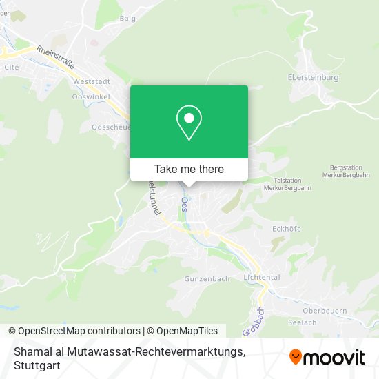 Карта Shamal al Mutawassat-Rechtevermarktungs