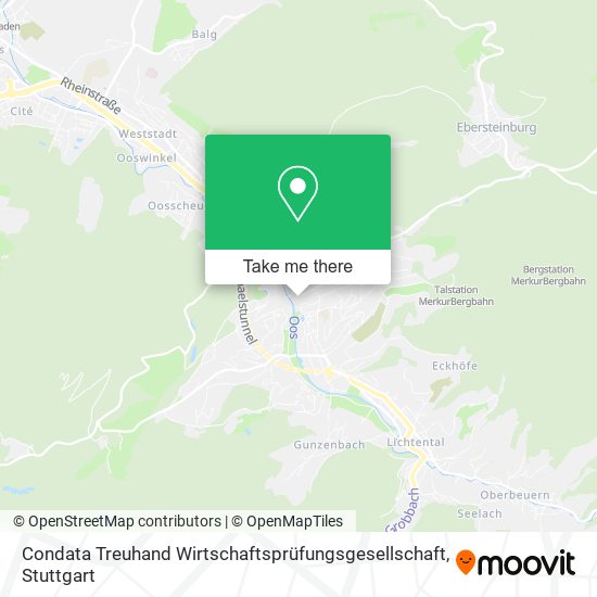 Condata Treuhand Wirtschaftsprüfungsgesellschaft map