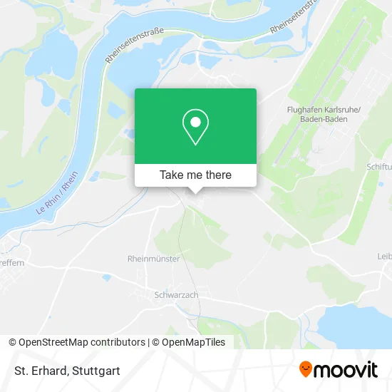 Карта St. Erhard