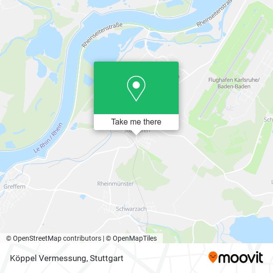 Köppel Vermessung map