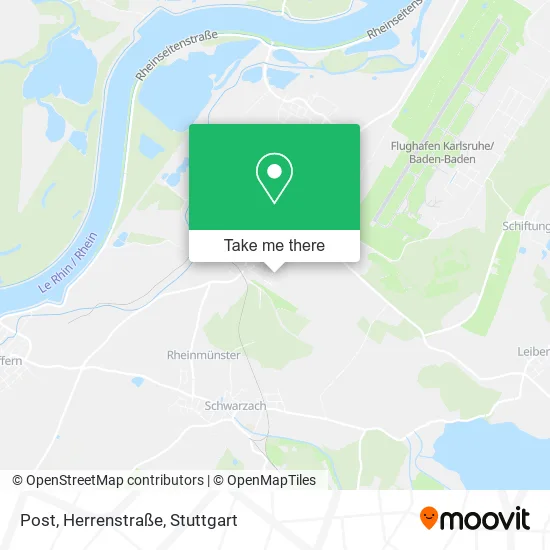 Карта Post, Herrenstraße